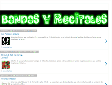 Tablet Screenshot of bandas-recitales.blogspot.com