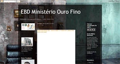 Desktop Screenshot of ebdministerioourofino.blogspot.com