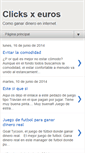 Mobile Screenshot of clicksxeuros.blogspot.com