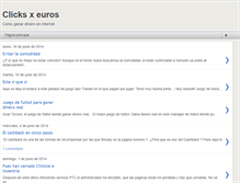 Tablet Screenshot of clicksxeuros.blogspot.com
