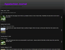 Tablet Screenshot of joansnaturejournal.blogspot.com