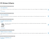 Tablet Screenshot of elociosourbano.blogspot.com