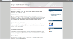 Desktop Screenshot of lojasnanet-epages.blogspot.com