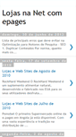 Mobile Screenshot of lojasnanet-epages.blogspot.com