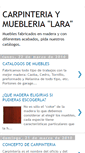 Mobile Screenshot of carpinteriaymueblerialara.blogspot.com