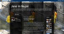 Desktop Screenshot of janeinnepal.blogspot.com