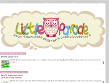 Tablet Screenshot of littleparade.blogspot.com