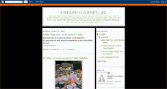 Desktop Screenshot of cheapogilbert.blogspot.com