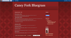 Desktop Screenshot of caneyforkbluegrass.blogspot.com