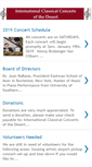 Mobile Screenshot of internationalclassicalconcerts.blogspot.com