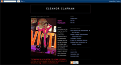 Desktop Screenshot of eleanorclapham.blogspot.com