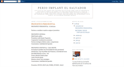 Desktop Screenshot of perioimplantelsalvador.blogspot.com