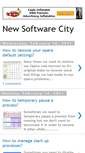 Mobile Screenshot of newsoftwarecity.blogspot.com