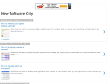 Tablet Screenshot of newsoftwarecity.blogspot.com