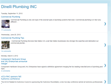 Tablet Screenshot of dinelliplumbing.blogspot.com