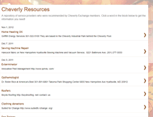 Tablet Screenshot of cheverlyresources.blogspot.com