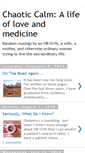 Mobile Screenshot of chaoticalm.blogspot.com