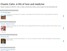 Tablet Screenshot of chaoticalm.blogspot.com