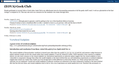 Desktop Screenshot of eovageekclub.blogspot.com