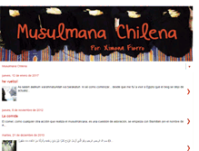 Tablet Screenshot of musulmanachilena.blogspot.com