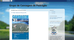 Desktop Screenshot of pedrogaocanoagem.blogspot.com