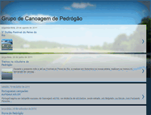 Tablet Screenshot of pedrogaocanoagem.blogspot.com