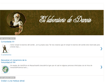 Tablet Screenshot of ellaboratoriodedarwin.blogspot.com