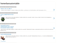 Tablet Screenshot of homerbarsustentable.blogspot.com
