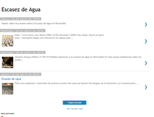 Tablet Screenshot of escasezdeagua-amaya.blogspot.com