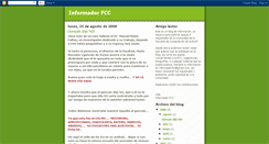 Desktop Screenshot of informadorfcc.blogspot.com