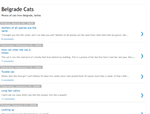 Tablet Screenshot of belgradecats.blogspot.com