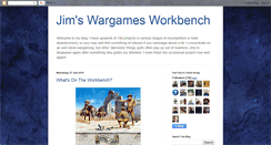 Desktop Screenshot of jimswargamesworkbench.blogspot.com