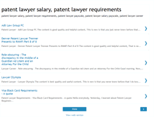 Tablet Screenshot of patentlawyersalary.blogspot.com