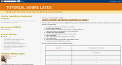 Desktop Screenshot of latexeditor.blogspot.com