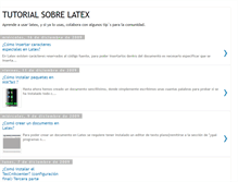 Tablet Screenshot of latexeditor.blogspot.com