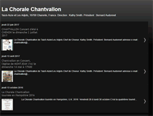 Tablet Screenshot of chantvallon.blogspot.com