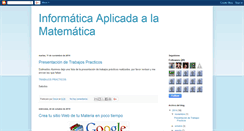 Desktop Screenshot of iesminformaticaaplicada.blogspot.com