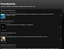 Tablet Screenshot of photobysofia.blogspot.com