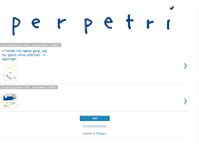 Tablet Screenshot of perpetri9tegninger.blogspot.com