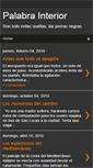 Mobile Screenshot of palabrainterior.blogspot.com