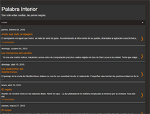 Tablet Screenshot of palabrainterior.blogspot.com