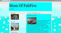 Desktop Screenshot of momoffabfive.blogspot.com