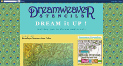 Desktop Screenshot of dreamweaverstencils.blogspot.com