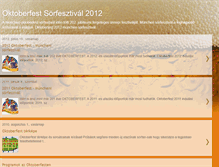 Tablet Screenshot of oktoberfest-sorfesztival2010.blogspot.com