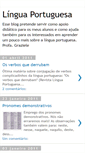 Mobile Screenshot of grazi-portugues.blogspot.com