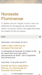 Mobile Screenshot of noroestefluminense.blogspot.com
