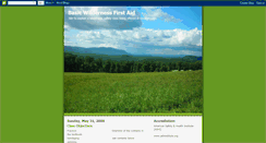 Desktop Screenshot of basicwildernessfirstaid.blogspot.com