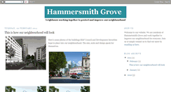 Desktop Screenshot of hammersmithgrove.blogspot.com