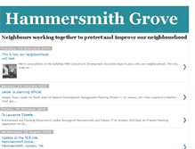 Tablet Screenshot of hammersmithgrove.blogspot.com