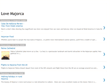 Tablet Screenshot of lovemajorca.blogspot.com